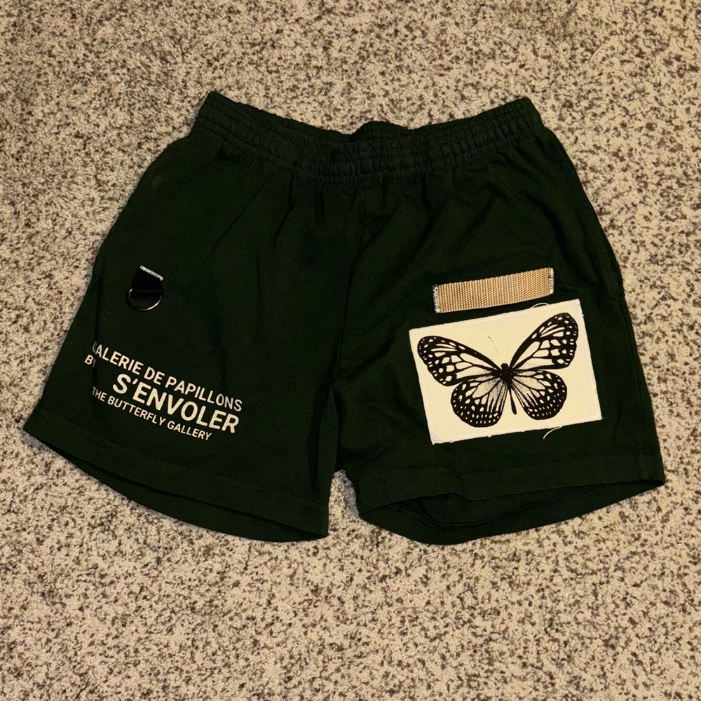 S’ENVOLER Handmade Drawstring Butterfly Shorts